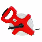 Freemans Class 30m Land Surveying Open Reel Fiberglass Measuring Tape 13mm Wide Unbreakable ABS Case FO30