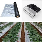 High Quality 30 micron, 3.25 feet x 400 meter Black and Silver Mulching Sheet for Agriculture, Garden, and Nursery