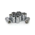 Kapson 30mm Chrome Vanadium 1/2" Square Drive Metric Hex Socket for Heavy Duty Industrial & Machine Repair (Pack of 5) KLS-30