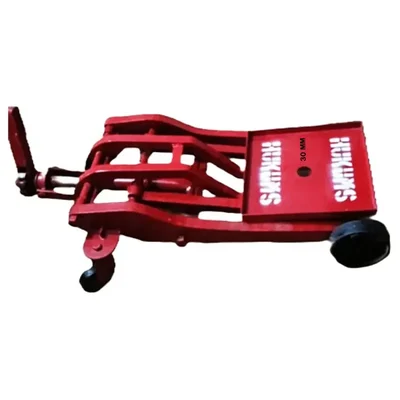 Hukums 30 mm Gear Box Trolley Jack With 785 mm Maximum Height - 1 Year Warranty 