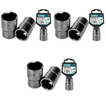 Total 1/2 Inch Drive 30 mm Hexagonal Socket (THTST12301) Pack of 3