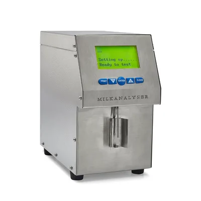 Ekotron 12V 30-Second Milk Analyzer SS-304 Stainless Steel Body Cow Buffalo Mixed Milk Testing Machine