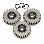 Humser 30-Teeth E-Bike Hub Motor Planetary Metal Gear Set, Alloy Internal Repair Gears