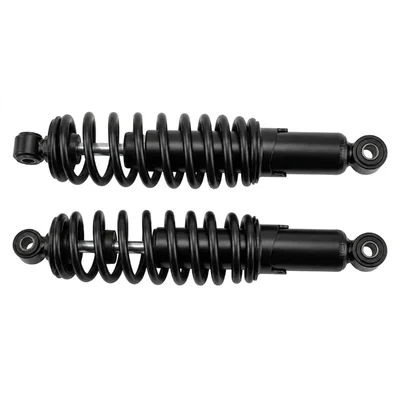 Premium Quality Universal 310mm Rear Shocker Set for Heavy-Duty Motorcycles, Adjustable Spring Preload