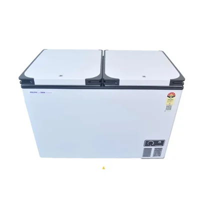 Voltas 320L Double Door Deep Freezer (CF360DA5-W), Hard Top Convertible with 3 years Warranty