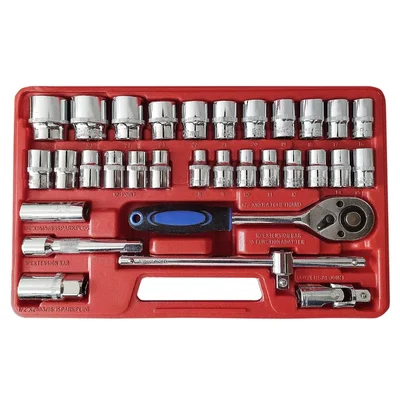 Heavy Duty 32 Pieces Combinational Tool Kit Ratchet Socket Set