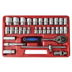 Heavy Duty 32 Pieces Combinational Tool Kit Ratchet Socket Set