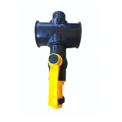 KSNM 4 Way Coupler TEE 63 mm , Ball Valve 32 mm , 32 mm Lock for Rain Hose Pipe
