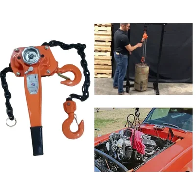 4G 3.2 Ton Load Capacity Ratchet Lever Hoist With 1.5 meter Load Chain & 8 mm Diameter