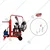 340CC Single Bucket (25L) Milking Machine with 0.75 HP Motor