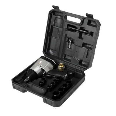 Hukums 1/2 inch 17 Pcs Air Impact Wrench Kit, 7000 RPM Speed & 340 Nm Max. Torque