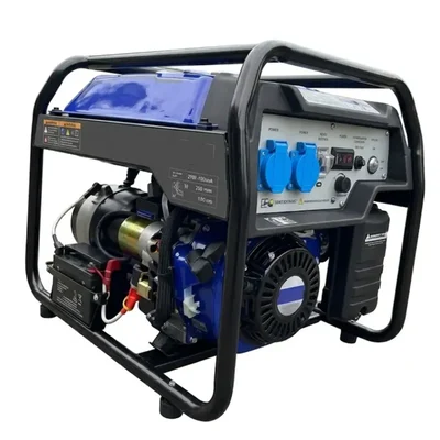 Premium Quality Portable Petrol Generator 2.8kVA 212CC 7HP Electric Start Home Power Backup VFT Meter