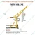 LIFT IT 500 Kg Load Capacity 360° Rotation Heavy Duty Electric Mini Crane Machine (Only Structure)