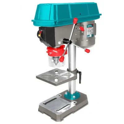 TOTAL 350W 13mm Benchtop Drill Press 5-Speed Adjustable Table 19kg Heavy Duty Base TDP133501