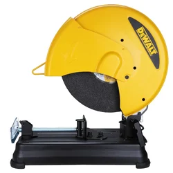 Dewalt 355 mm Chop Saw Machine With Wheel, 2300 W & 4200 RPM (D28730)