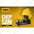 Dewalt 355 mm Chop Saw Machine With Wheel, 2300 W & 4200 RPM (D28730)