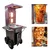 Commercial Counter Type Gas Operated Shawarma Cart With Tawa, 25 Kg Meat Holding capacity