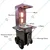 Commercial Counter Type Gas Operated Shawarma Cart With Tawa, 25 Kg Meat Holding capacity