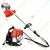 XLNT, 4 Stroke 35 CC Backpack Brush Cutter Machine with Attachments, XTBCB 164 (X35)