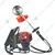 XLNT, 4 Stroke 35 CC Backpack Brush Cutter Machine with Attachments, XTBCB 164 (X35)