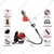 Heavy Duty 4 Stroke 35cc Backpack 5 in 1 Multi Attachment Backpack Brush Cutter With Chainsaw & Round Tiller Attachment