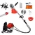 Heavy Duty 4 Stroke 35cc Backpack 5 in 1 Multi Attachment Backpack Brush Cutter With Chainsaw & Round Tiller Attachment