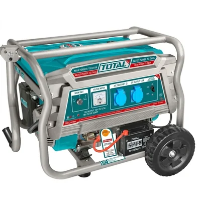 TOTAL 3.5kW 3000RPM 208cc 4-Stroke Electric Start Gasoline Generator TP135006E