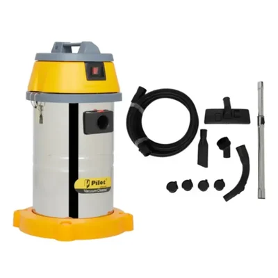 Pilot 35L, 1500W copper single motor Wet & Dry Vacuum Cleaner With All Required Accessories (PL-VC-35)
