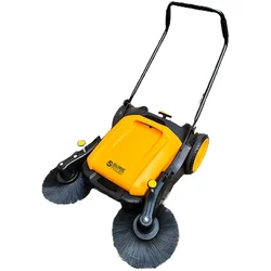 Surie Polex Manual Sweeper 35 Liter Trash Capacity 