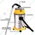 Driger 35 Litre, 1500 W  Wet & Dry Vacuum Cleaner With All Accessories, 6 Month Warranty