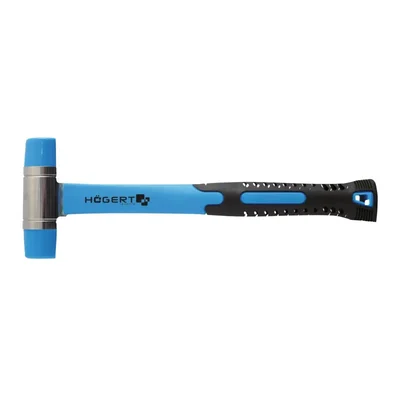 Högert Technik HT3B048 35mm Soft Face Hammer – Surface-Safe Assembly & Maintenance Tool with Fibreglass Handle