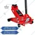 Heavy Duty 3.5 Ton Capacity Double Piston Trolley Jack For Low Floor Cars - 460 mm Max. Lifting Height
