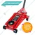 Heavy Duty 3.5 Ton Capacity Double Piston Trolley Jack For Low Floor Cars - 460 mm Max. Lifting Height