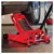 Hukum 3.5 Ton Double Piston Hydraulic Trolley Jack with 510 mm Maximum Lifting Height - 1 Year Warranty