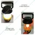 Gramstrong 360 Degree Solar LED Lantern of 2100 Lumen Max Brightness and 1500 mAh Battery with Solar Panel
