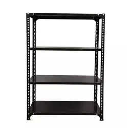 Menage 36 x 29 x 18 Inch 4 Shelves Slotted Angle Metal Rack (22 Gauge Shelves & 16 Gauge Angle)