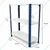 Premium Quality 36 x 32 x 15 inch 3 Shelf Multipurpose Storage Rack