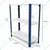 Premium Quality 36 x 32 x 18 inch 3 Shelf Multipurpose Storage Rack