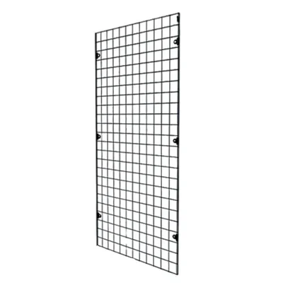 KTG 36 x 84 inch Grid Wall Mesh With 10 Pieces Hook For Multipurpose Use(Size-4 inch Hook)