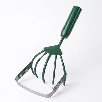 Heavy Duty 5 Pin 6 Inches Manual Weedivator Without Handle, For Weeding, Loosening Soil & Aeration, GNWR-1501