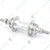 HUMSER Cycle Hub 36 Spoke Hole Double Side Threaded Hub 