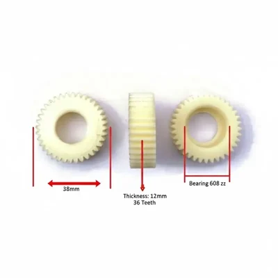 36 Teeth Nylon Planetary Gear Set for E-Bike Hub Motor (Set of 3)