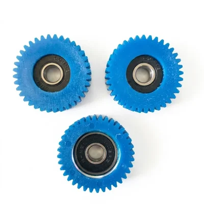 Premium Quality 36T Hub Motor Gear Pinion with Iron Bearing, High-Torque Nylon Outer for Electric E-Bike Repair 3pc Set