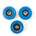 Premium Quality 36T Hub Motor Gear Pinion with Iron Bearing, High-Torque Nylon Outer for Electric E-Bike Repair 3pc Set
