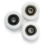 Premium Quality 36T E-Bike Hub Motor Gear Pinion, 3-Piece Set with Iron Bearing & Nylon Outer for Planetary Motor Repair