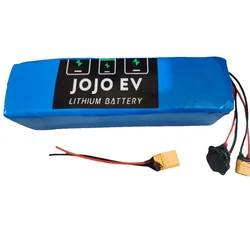 36V 10Ah Lithium Ion Battery Soft Pack with SOC Meter & Helon Detachable Case | 1 Year Warranty