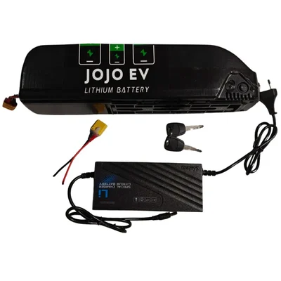 36V 15Ah Lithium Ion Battery with 36V 3A Smart Charger, 42V Cut-Off, Helon Detachable Case and Key Lock