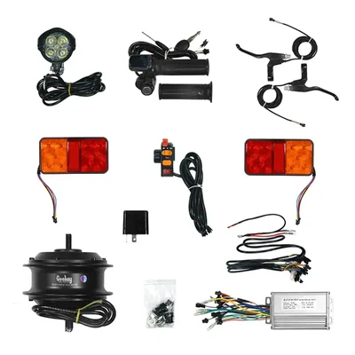Geekay 36V 250W 42NM F/R Handicapped Tricycle Hub Motor Kit