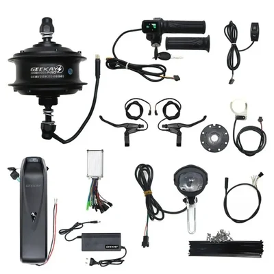 Geekay 36V 250W 38NM Pro Standard E-Cycle Motor Kit w/ 7.8Ah Battery