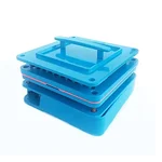 PATCO PHARMA Manual 370 mg Powder Empty Capsule Filling Machine/Powder Filler Board 100 Holes Capsule Size-00